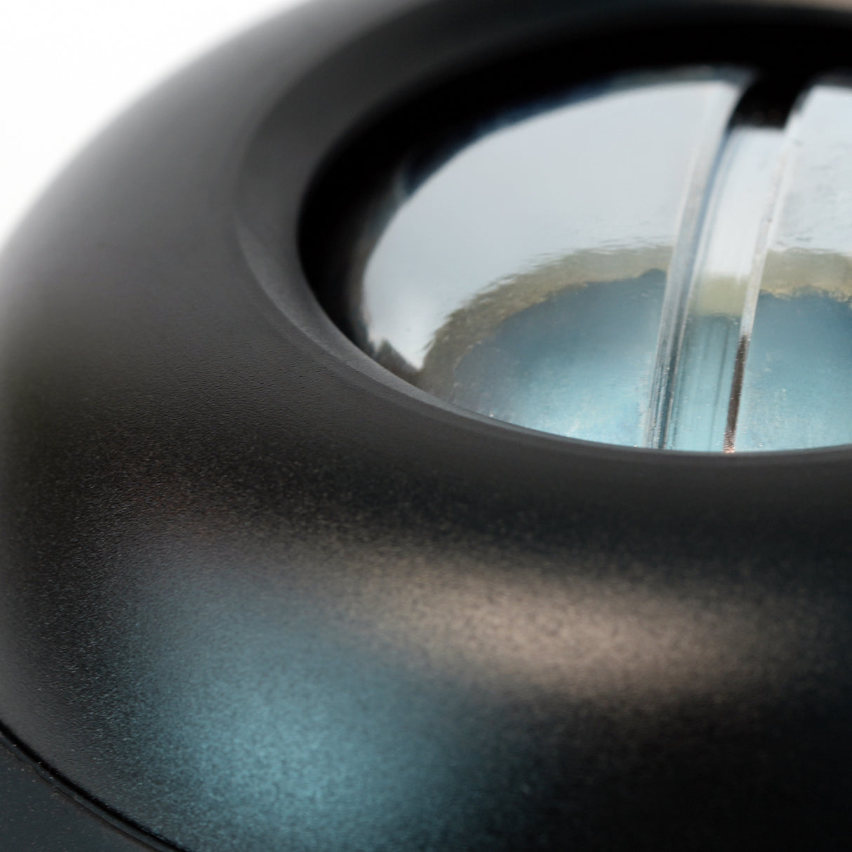 IRON Powerball forearm muscle builder closeup, metallic quality