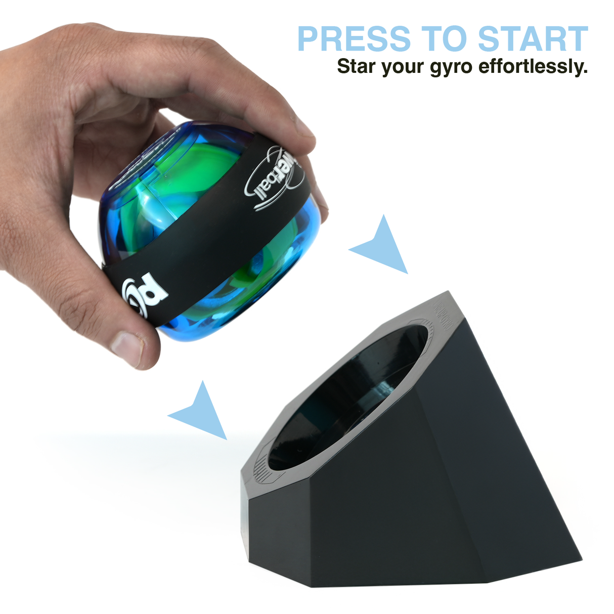 Power Dock Press To Start Gyroscope Starter
