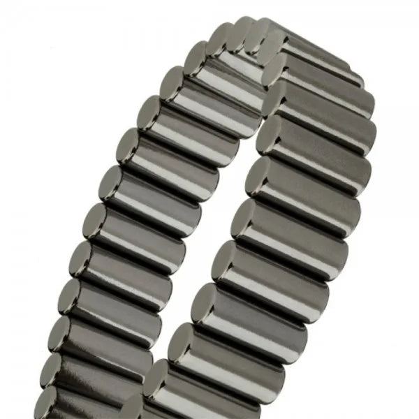 gunmetal magnalix bracelet muscle recovery grey