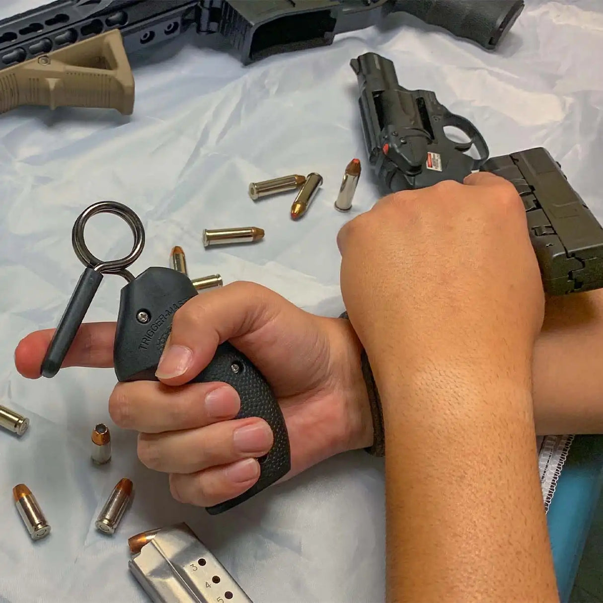 trigger master finger strength control