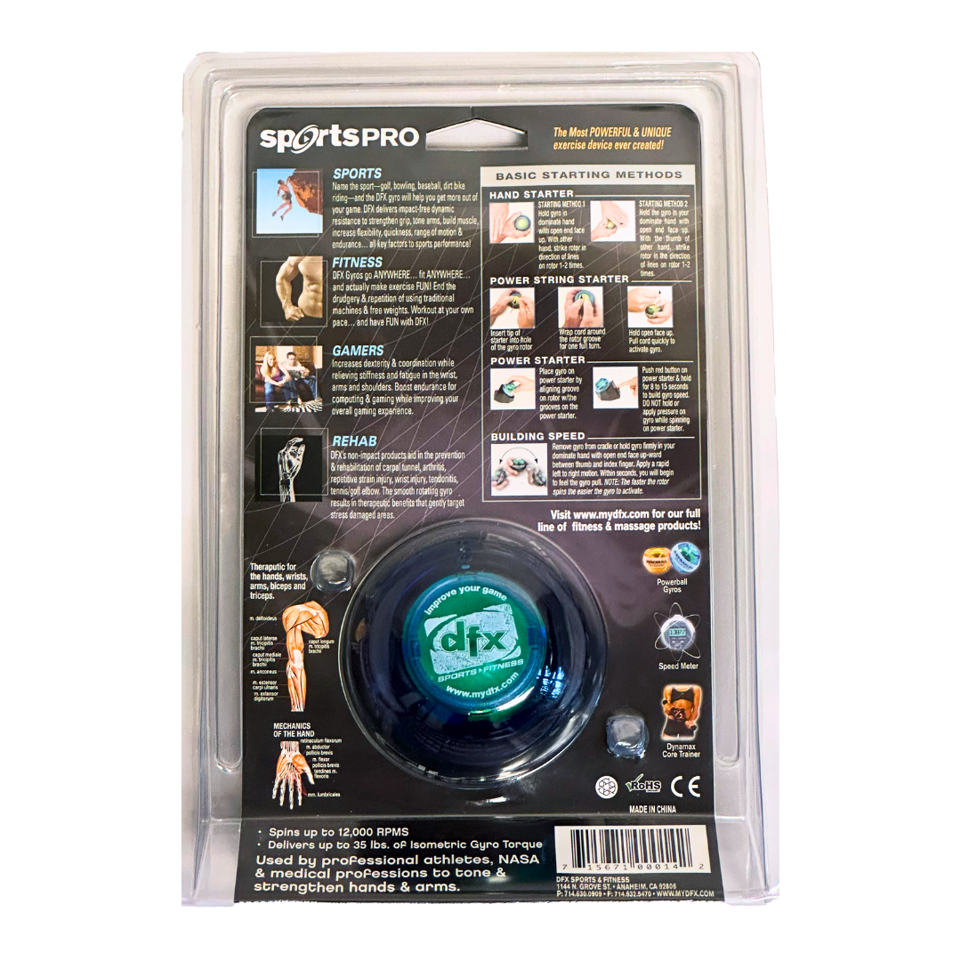 Gyro Power Pro Sports Pro Gyro Exerciser – DFX Sport