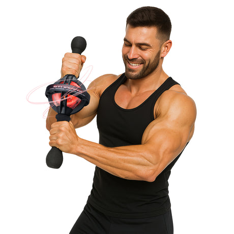 DFX Core Trainer G2 Pro showing dynamic gyro motion for athlete level core training